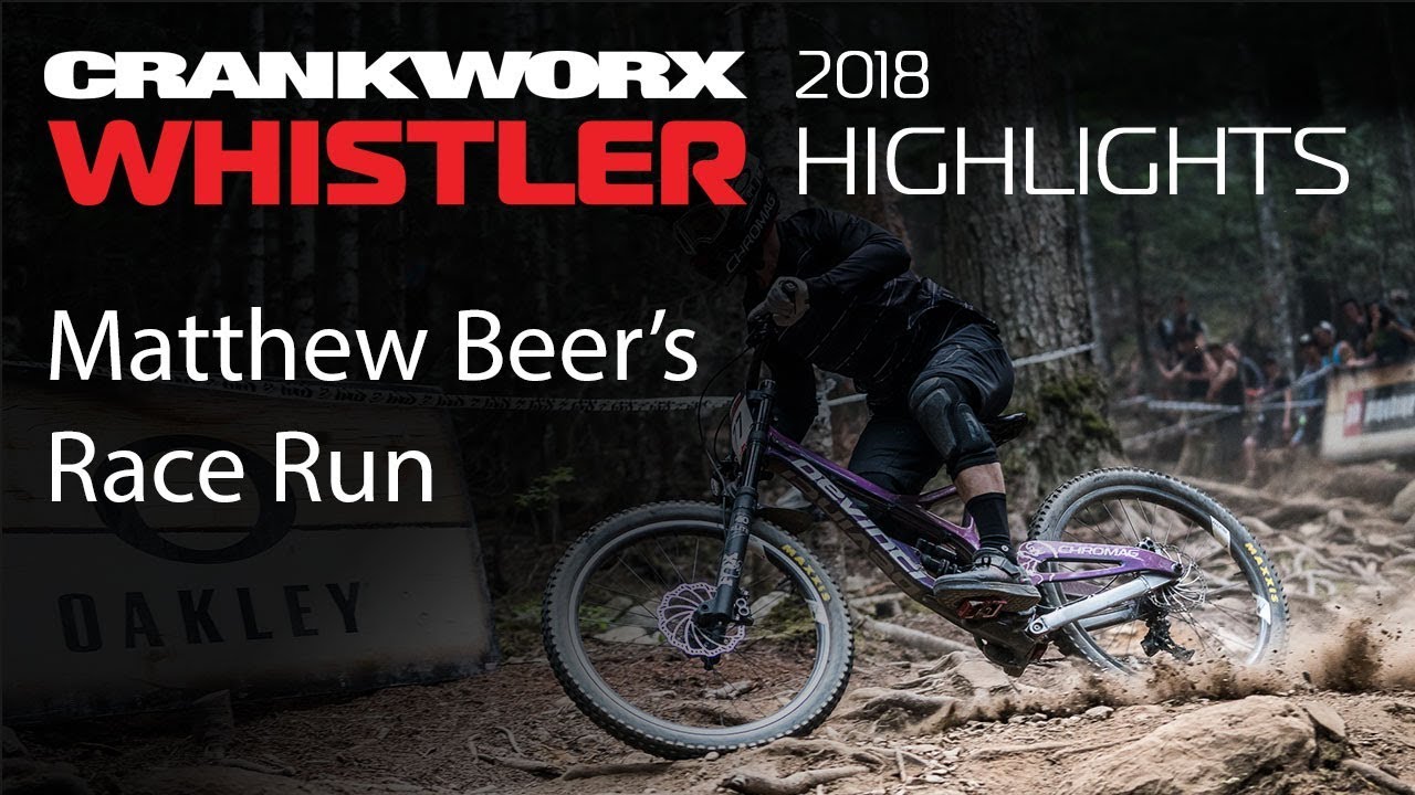 Matthew Beer's Race Run - 2018 Canadian Open DH Presented by IXS