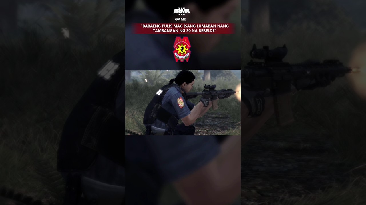 ➤BABAENG PULIS LUMABAN SA 30 NA REBELDE UBOS LAHAT NG KALABAN ANIMATED SHORT MOVIE