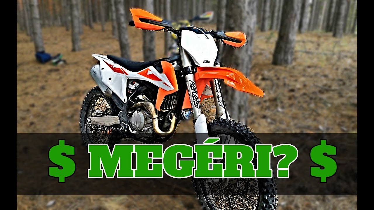 Versenymotort HOBBIRA? KTM SXF 450