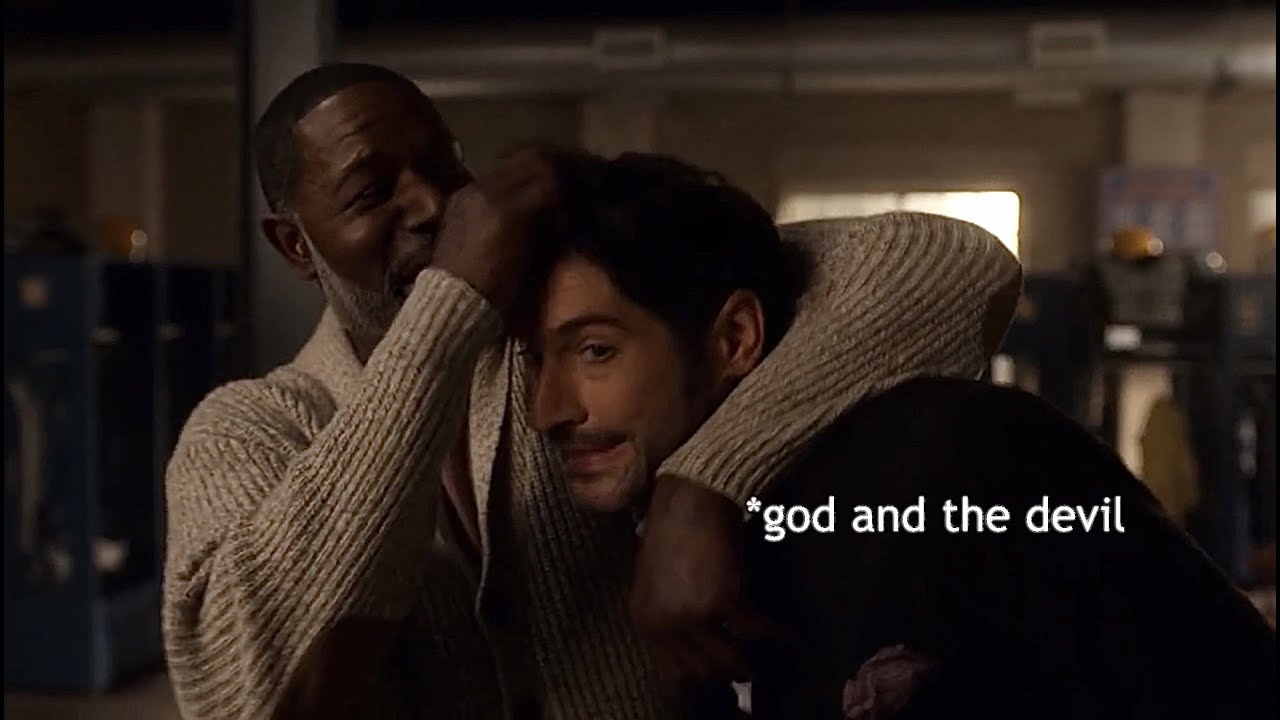 Lucifer being a comedy show for 8 minutes and 27 seconds (season 5)