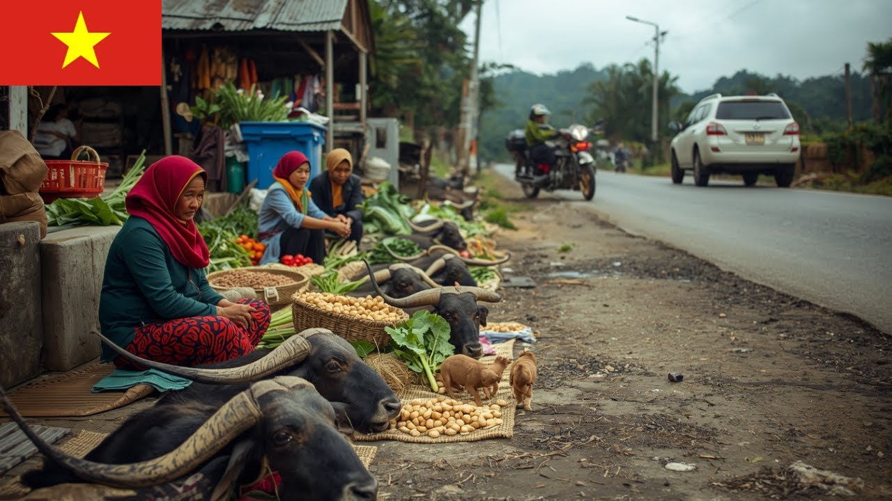 Vietnam's Roadside Markets – Where Traditional Meets Everyday Life | Rural Market