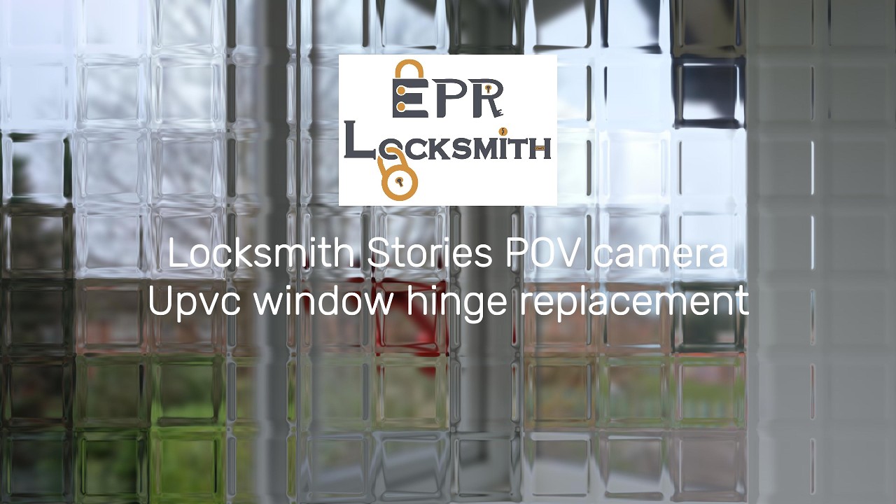 Locksmith Stories POV camera - Upvc window hinge replacement in TW17 EPRLocksmith #eprlocksmith