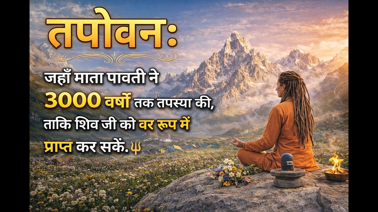 🙏Tapovan-प्रकृति, तप और दिव्यता का संगम 🙏 #tapovan #travel #mountains