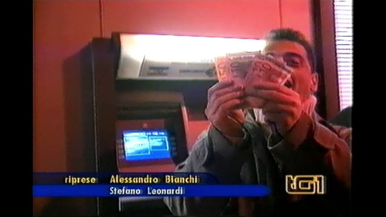 TG1 DEL PRIMO GIORNO DELL'EURO! TG1 del 01.01.2002 - Da cassetta VHS