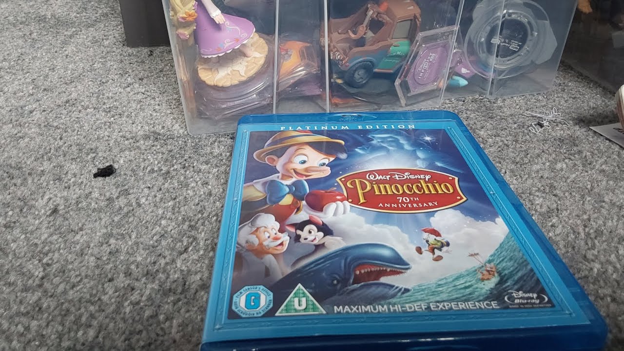 Pinocchio (UK) Blu Ray Unboxing