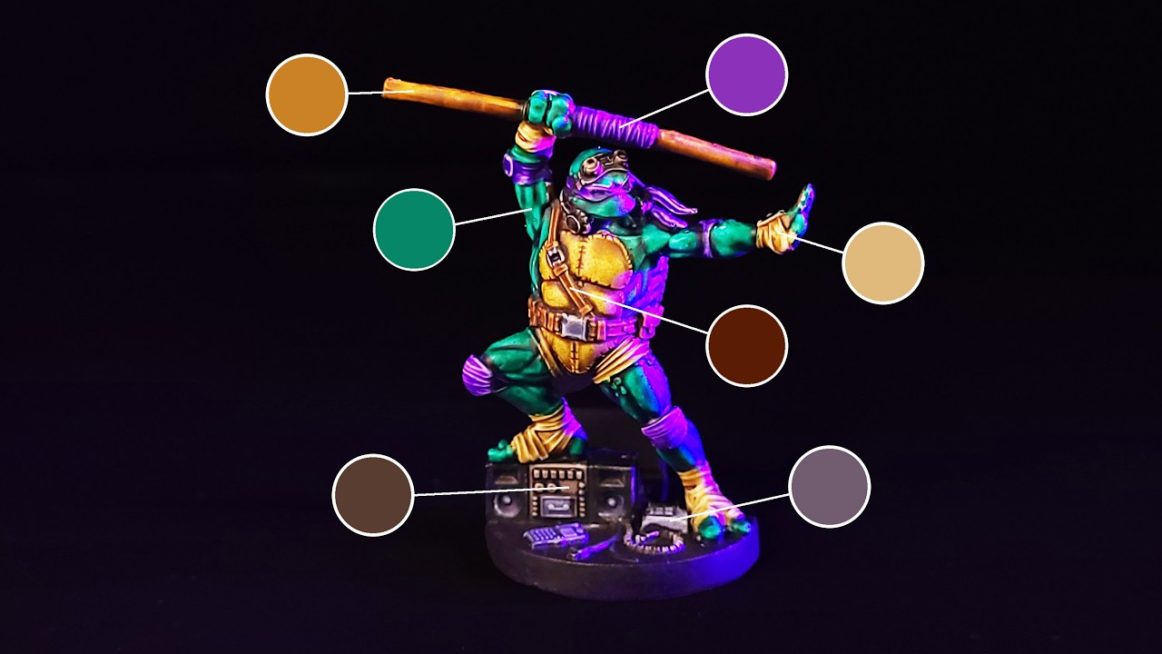 UNMATCHED: DONATELLO | How to Paint Beginner Tutorial