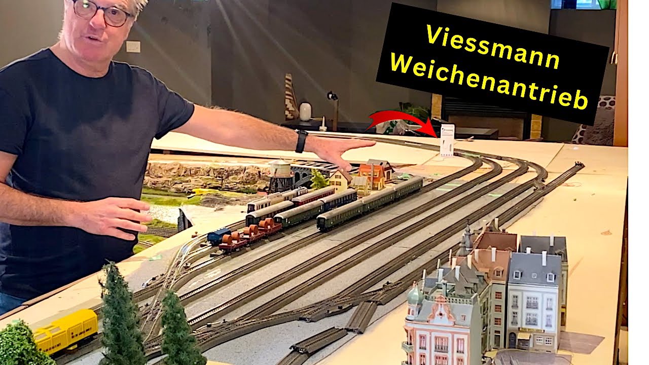 EINE MÄRKLIN ANLAGE ENTSTEHT: Folge 64 - Viessmann Weichenantrieb und Bau Update