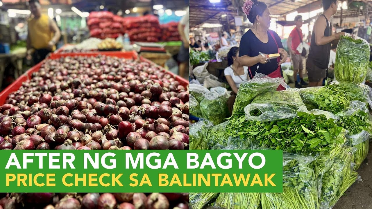 After ng Malalakas na Bagyo, Mag Price Check Tayo ng Gulay sa Balintawak