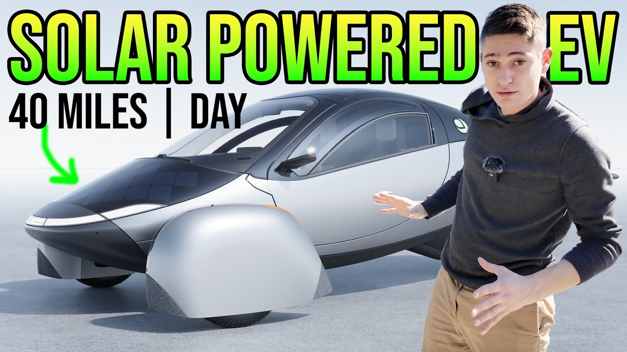 Aptera EV | Preview and Drive | 1000 Mile Range