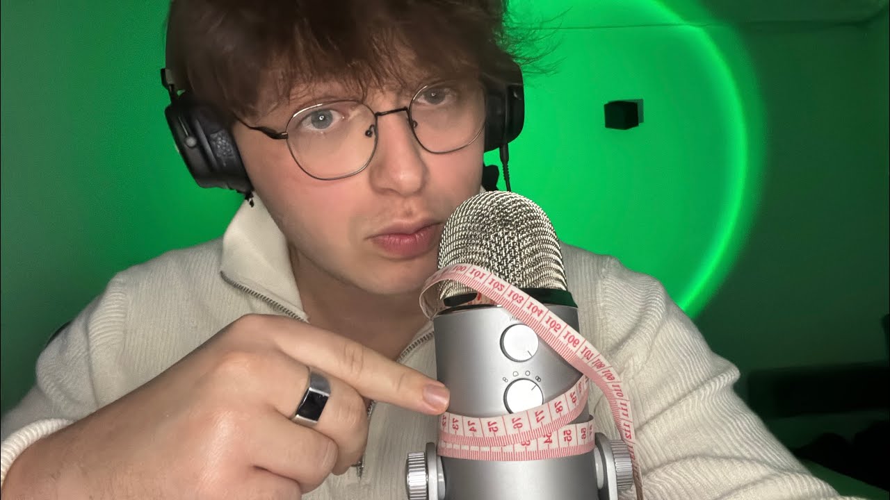 ASMR RP je te mesure pour mon projet d'art