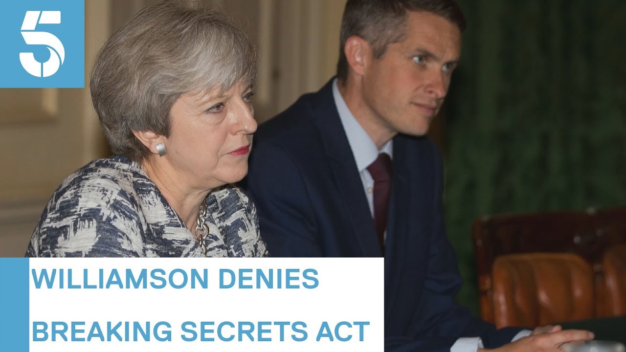 Gavin Williamson denies being source of Huawei leak | 5 News