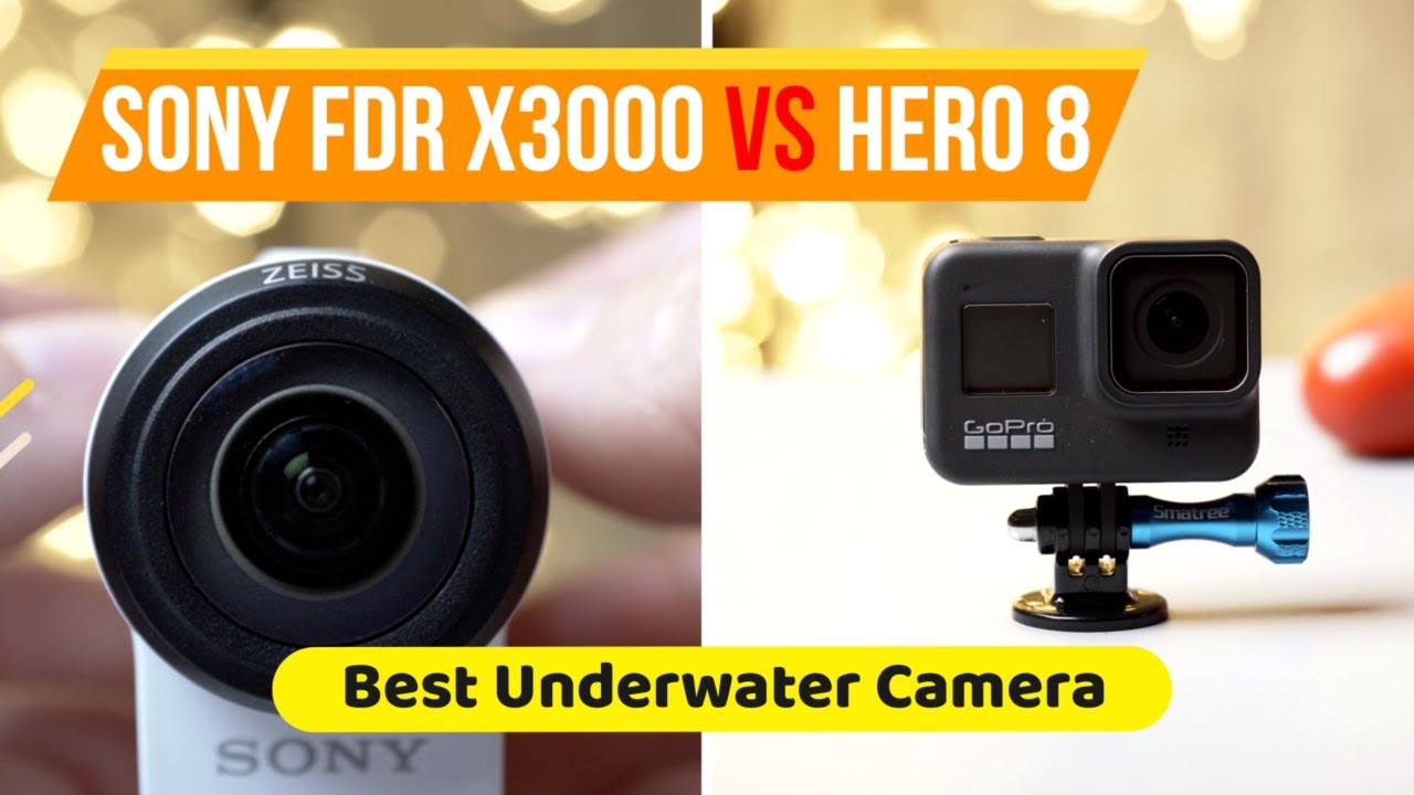 GoPro Hero 8 vs Sony FDR X3000 Which is the Best Underwater Camera ?