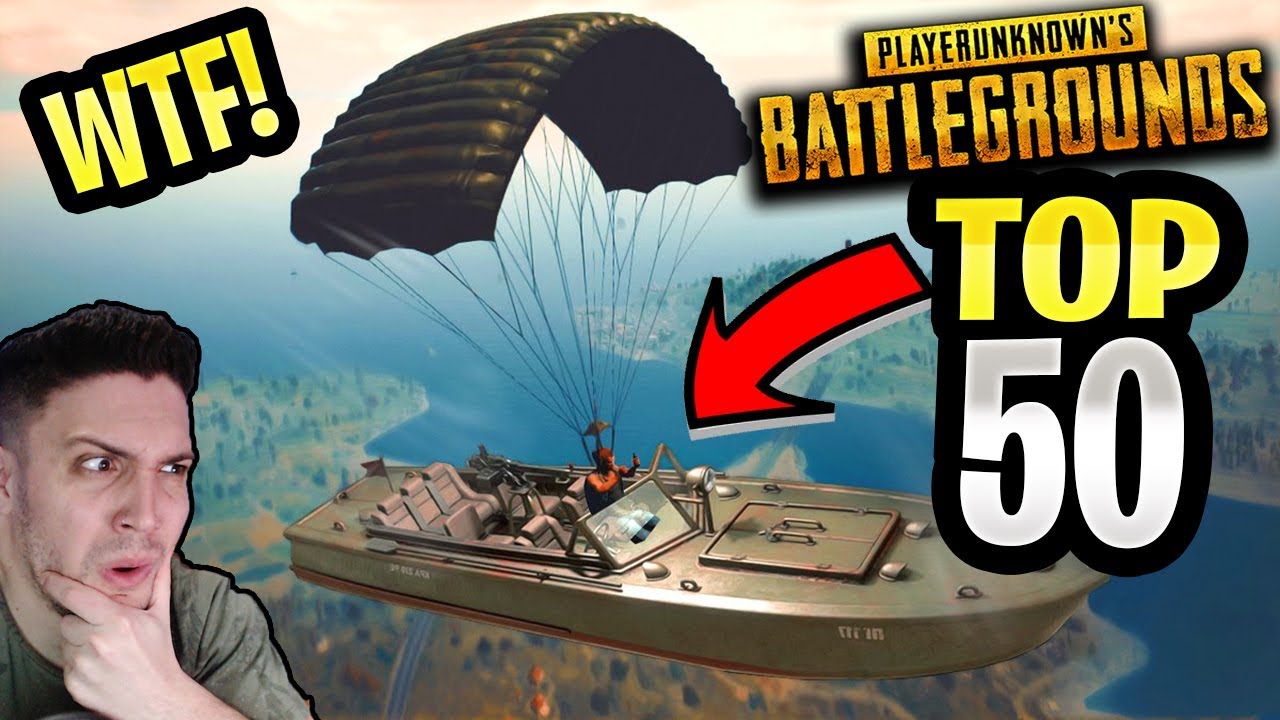 REACCIÓN TOP 50 MOMENTOS DIVERTIDOS PUBG | BUGS, EXPLOSIONES Y FAILS