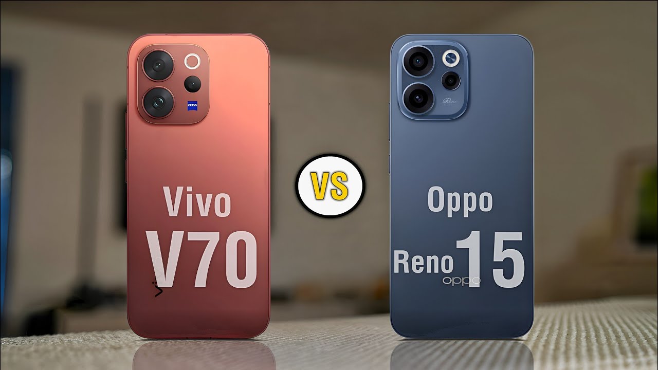Vivo V70 Vs Oppo Reno15– Full Comparison!