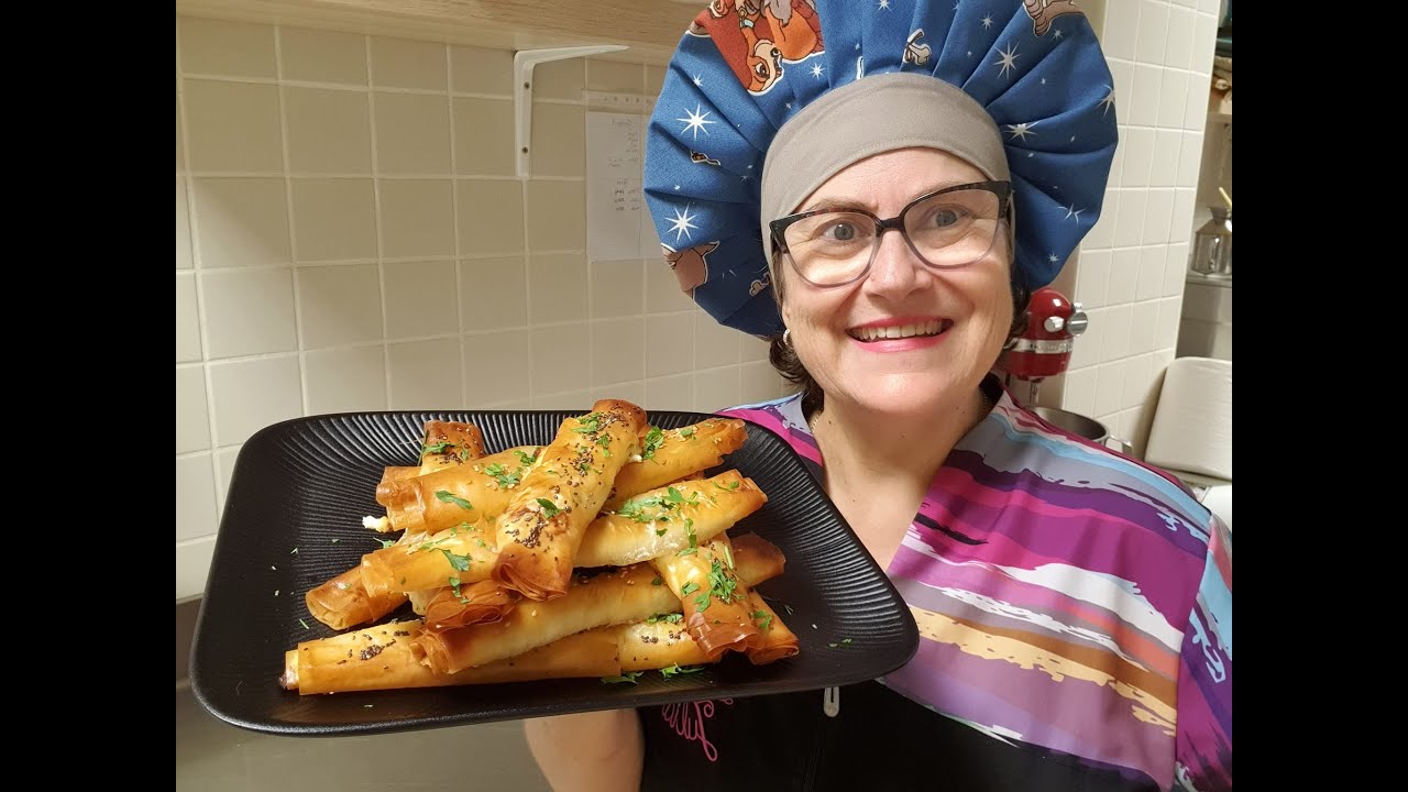 Palitos de Masa Filo con Queso