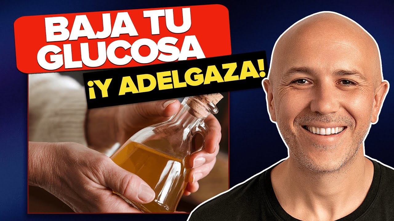 VINAGRE de MANZANA: TE ADELGAZA y CONTROLA el AZÚCAR
