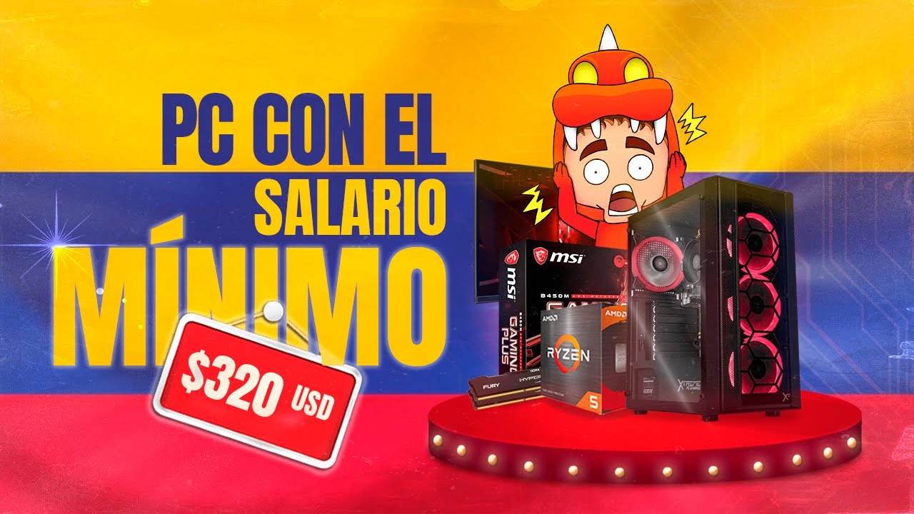 PC GAMER con el SALARIO MINIMO de Colombia