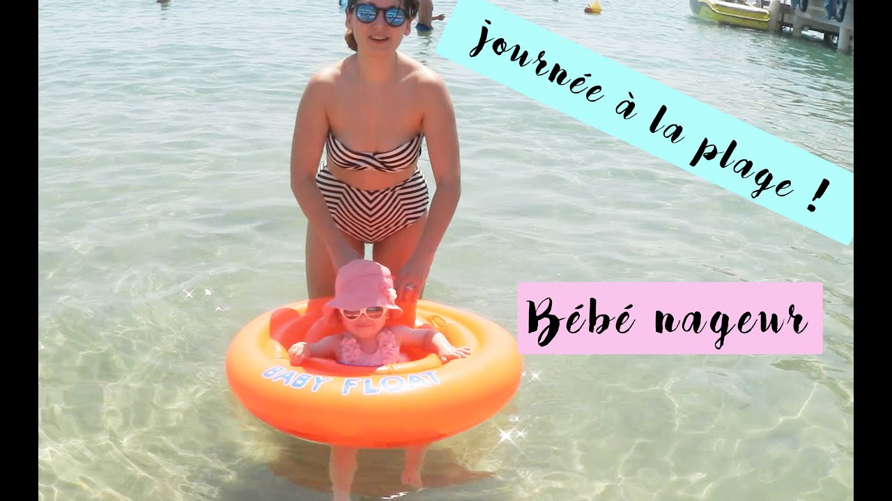 En vacances  avec nous - Bébé Eliora aime la mer !