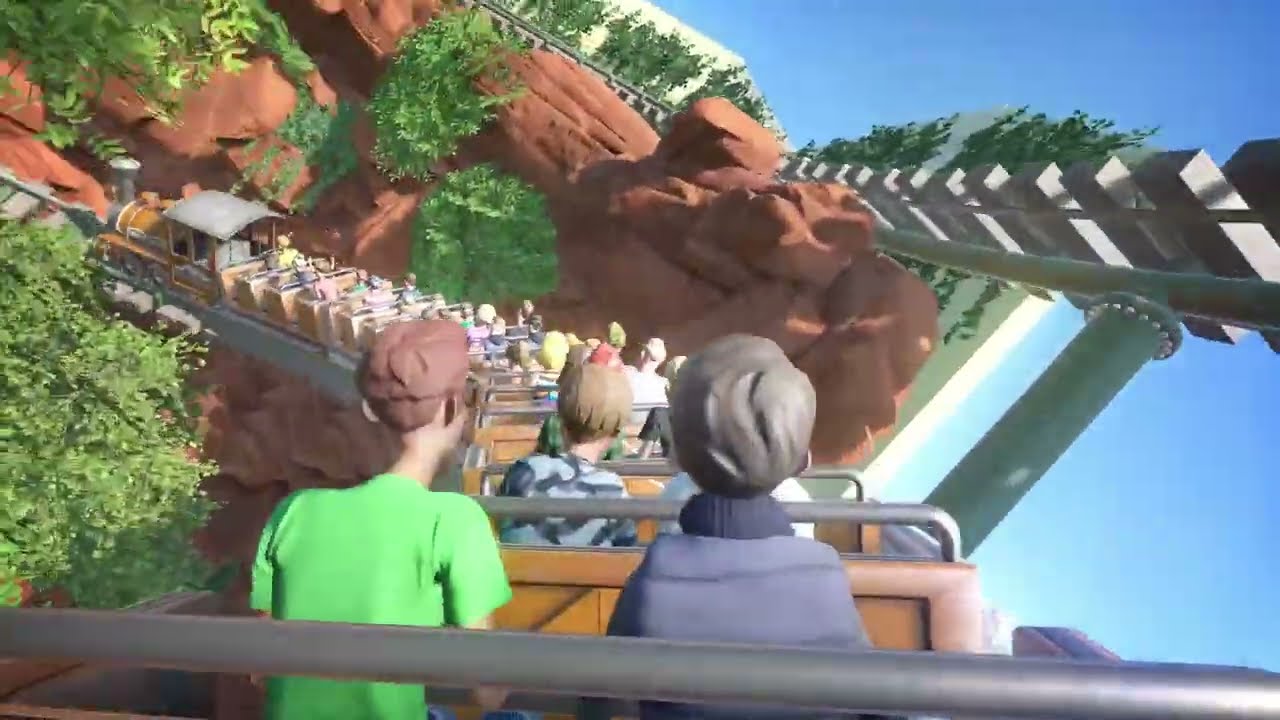 Colorado Adventure Phantasialand / Mit  Soundtrack in in planet coaster