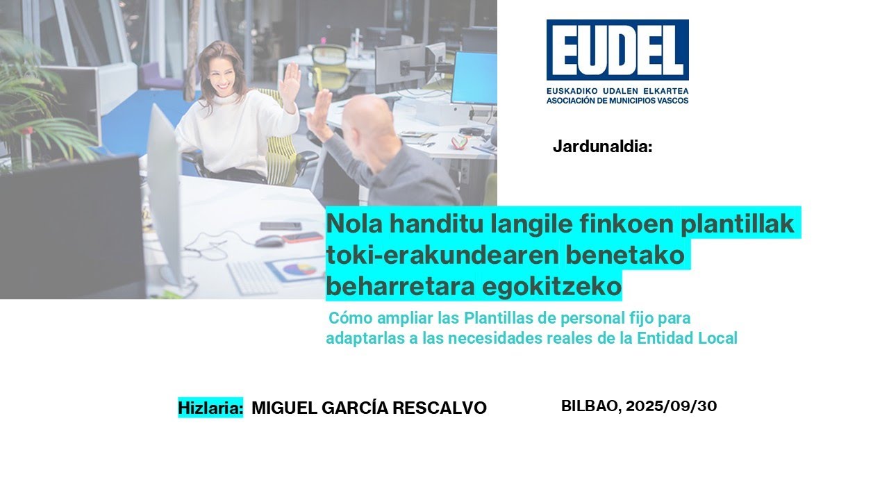 Nola handitu langile finkoen plantillak/ Como ampliar Plantillas de personal fijo