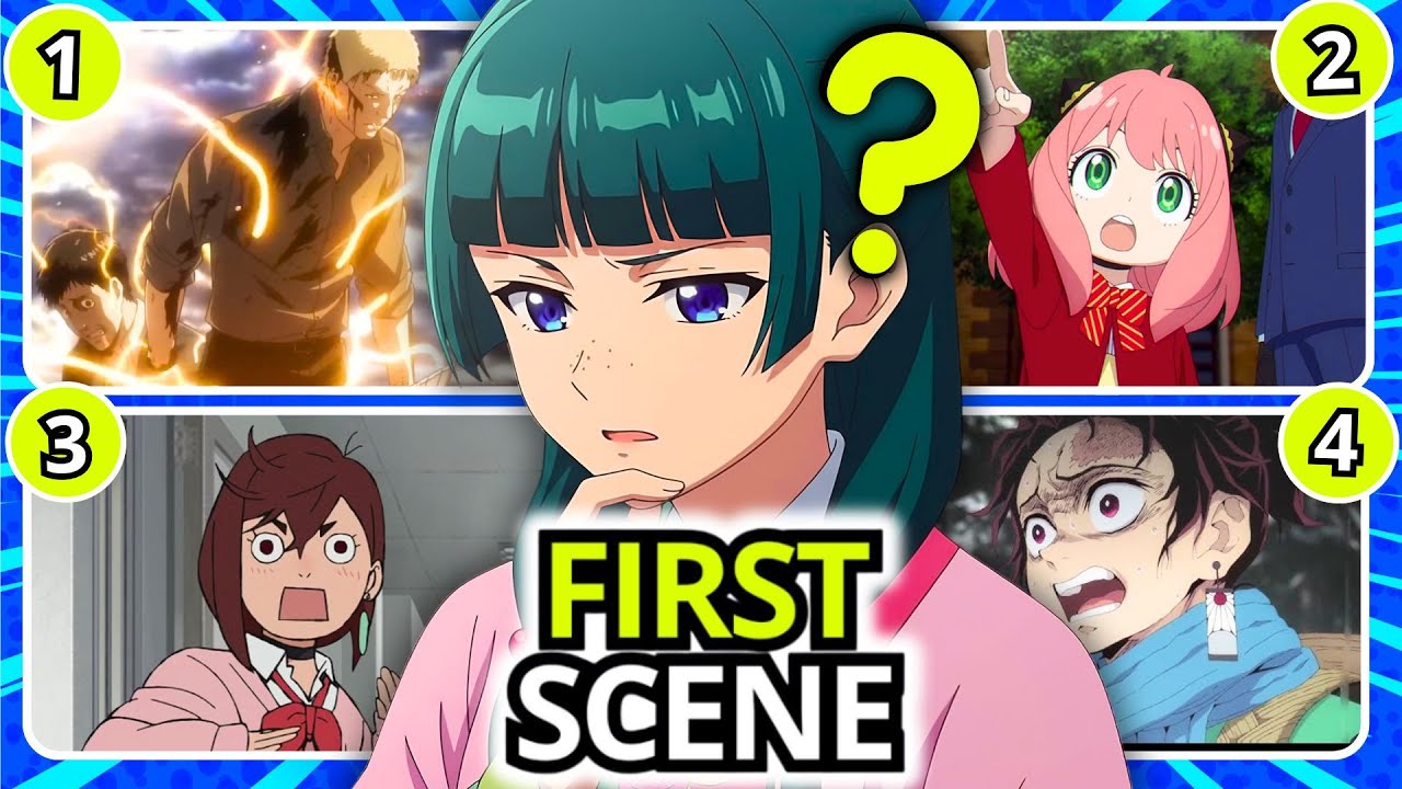 CAN YOU GUESS THE ANIME BY THE FIRST CHAPTER SCENE? (Very Easy - Very Hard) 🎬🤔⌛Anime Quiz