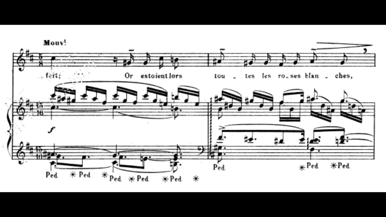 Enescu - 7 Chansons de Clément Marot, Op.15