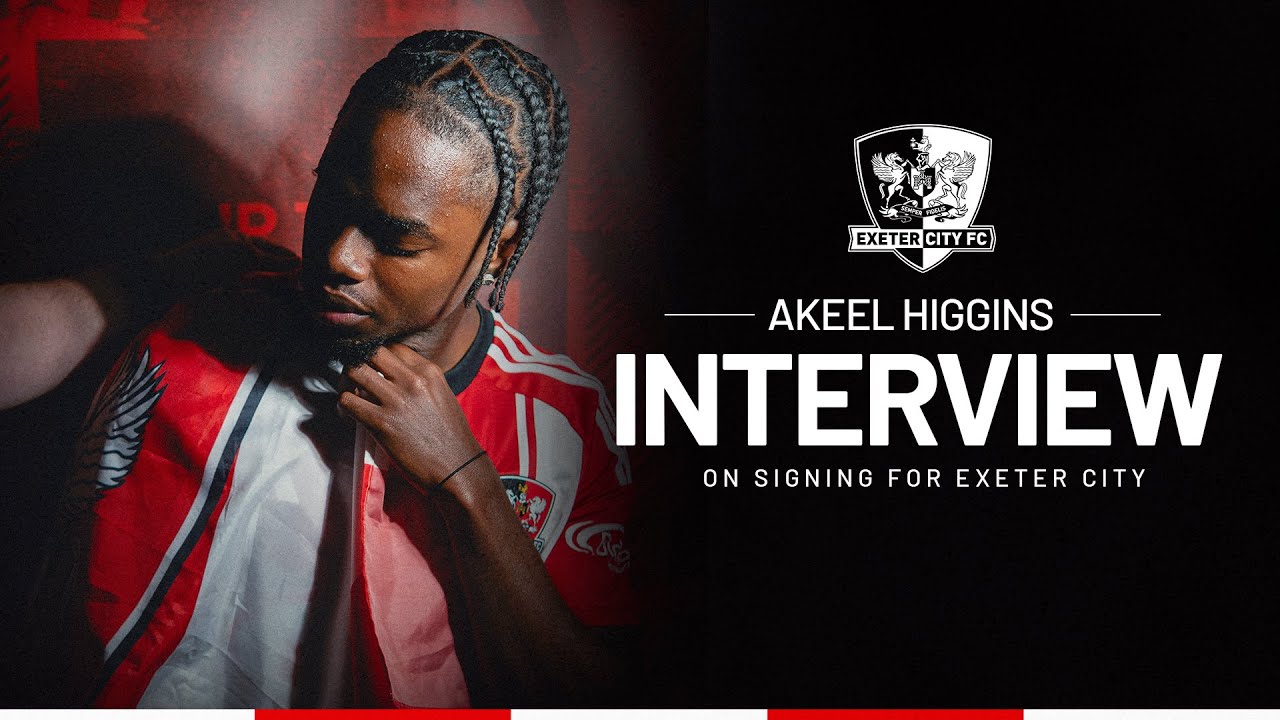 💬 Akeel Higgins on joining City on loan | Exeter City Football Club