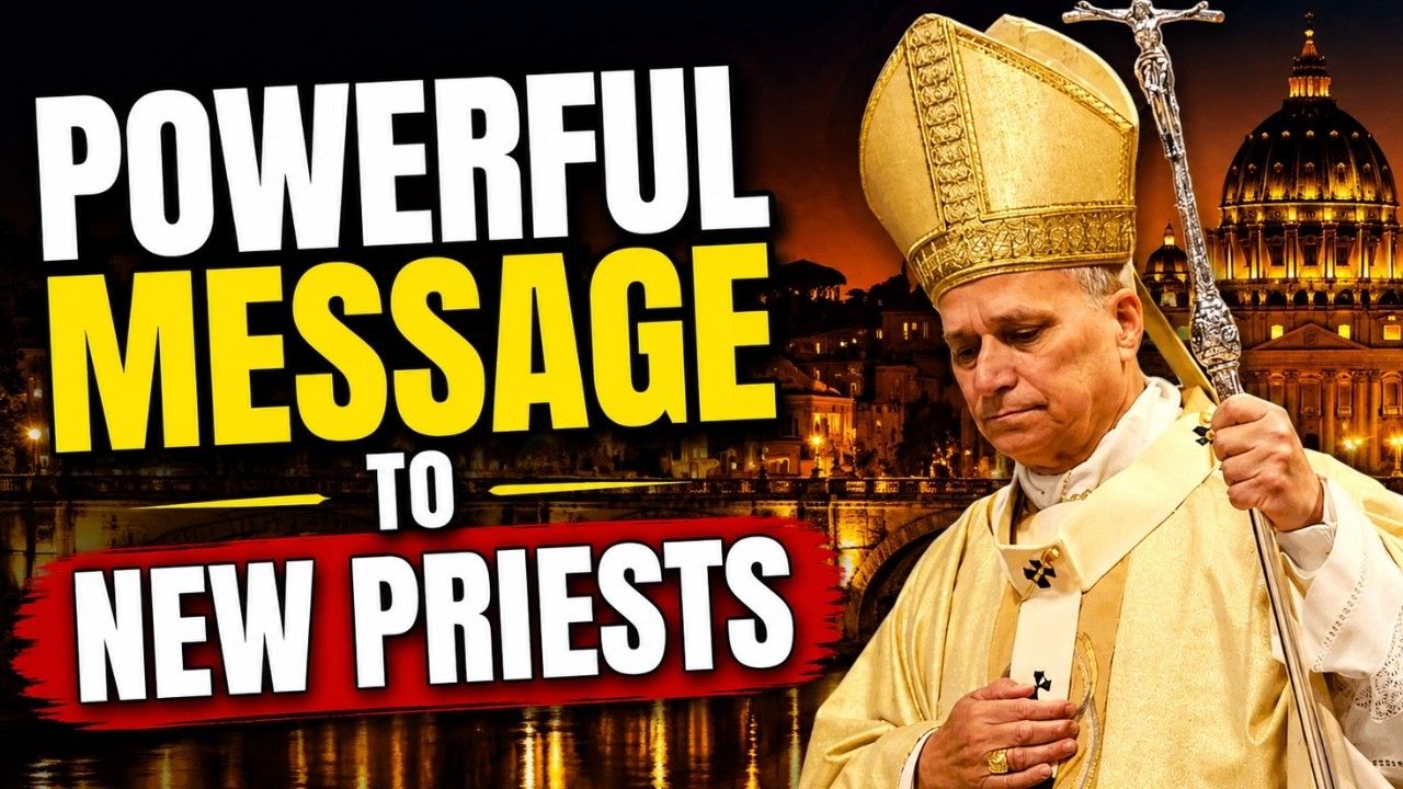 What Pope Leo XIV Told New Priests Left Everyone Speechless