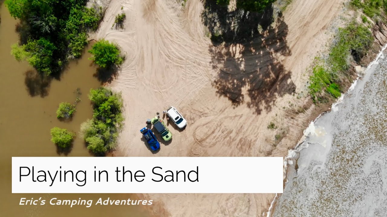A Forester, 4Runner, and Pilot in the Sand 