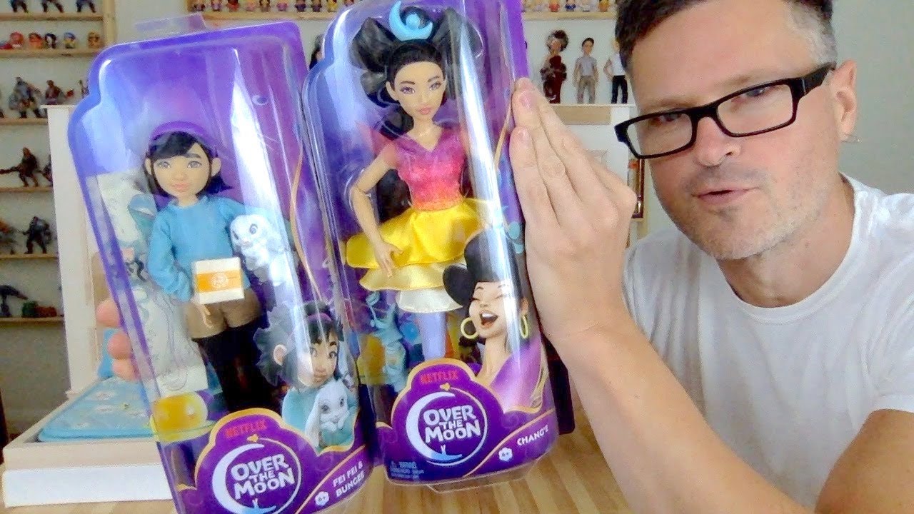 NETFLIX OVER THE MOON CHANG'E MOON GODDESS, FEI FEI & BUNGEE DOLLS UNBOXING REVIEW COMPARISON