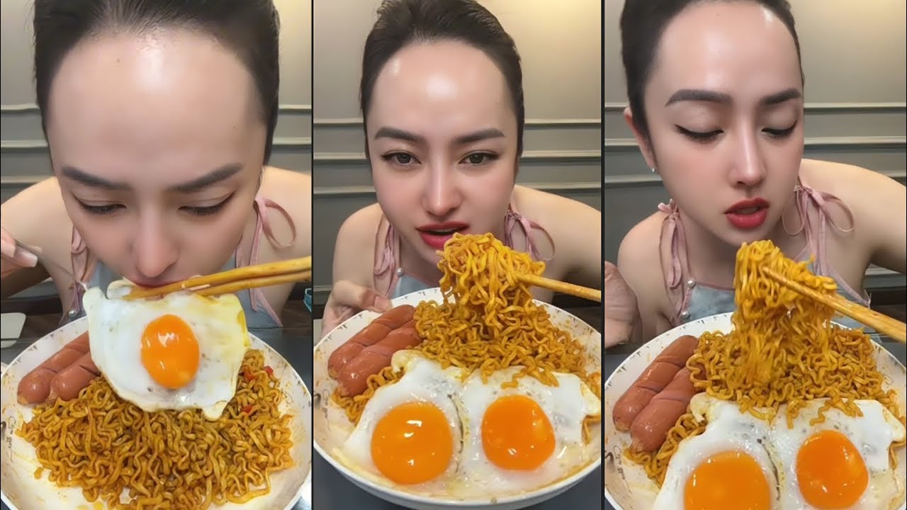 Mì Gà Cay Phô Mai Hàn Quốc  😋