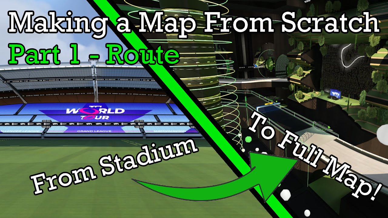 Making a Map From Scratch! - Part 1 Trackmania Route Mapping