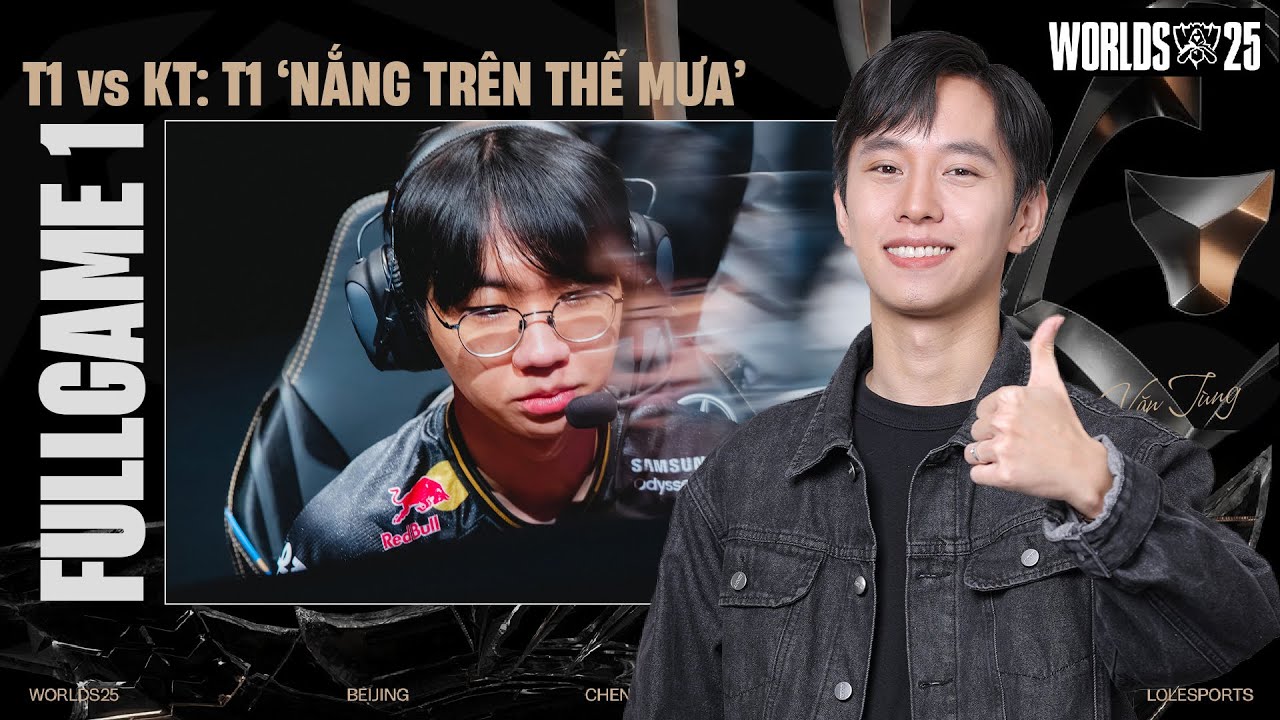 KT vs T1 GAME 1 | GIAO TRANH QUÁ KINH DỊ - DORAN KHÔNG CHO DEOKDAM CHƠI GAME | WORLDS 2025