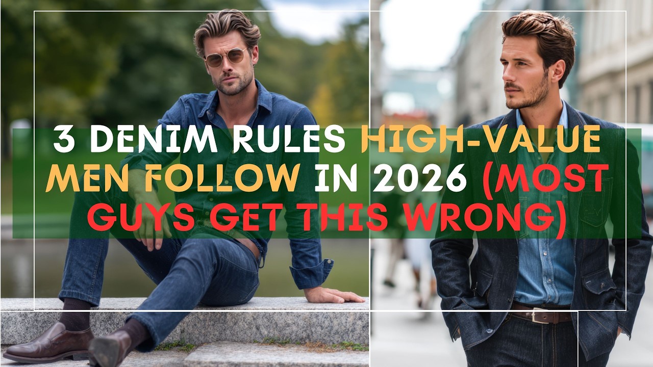 3 Denim Rules High-Value Men Follow in 2026 (Most Guys Get This Wrong)