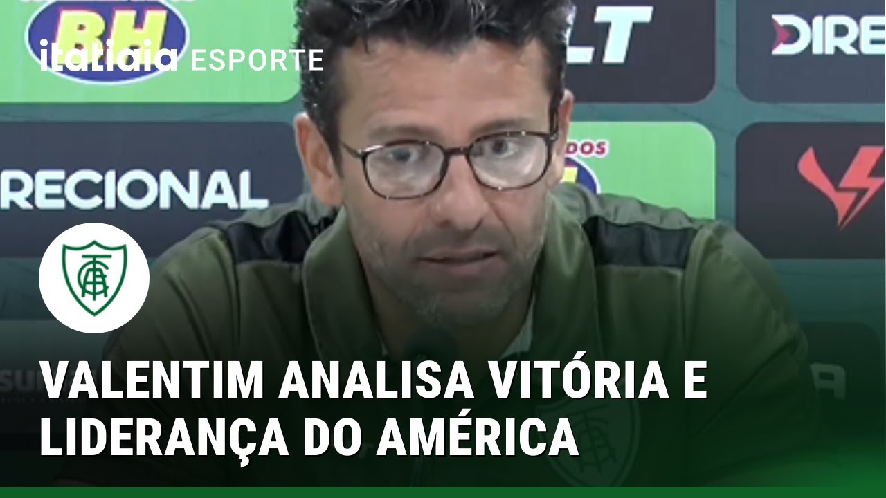 VEJA A ENTREVISTA COLETIVA DO TÉCNICO ALBERTO VALENTIM | AMÉRICA 1 X 0 URT