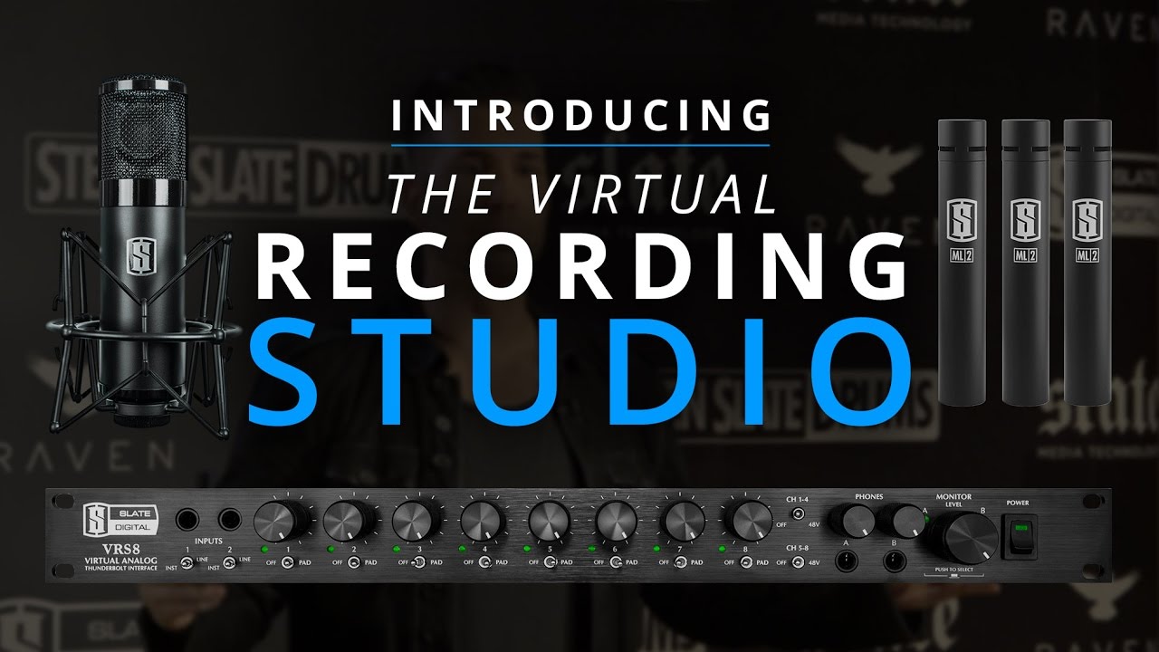 Slate Digital Announces The Virtual Recording Studio | Home Studio Recording