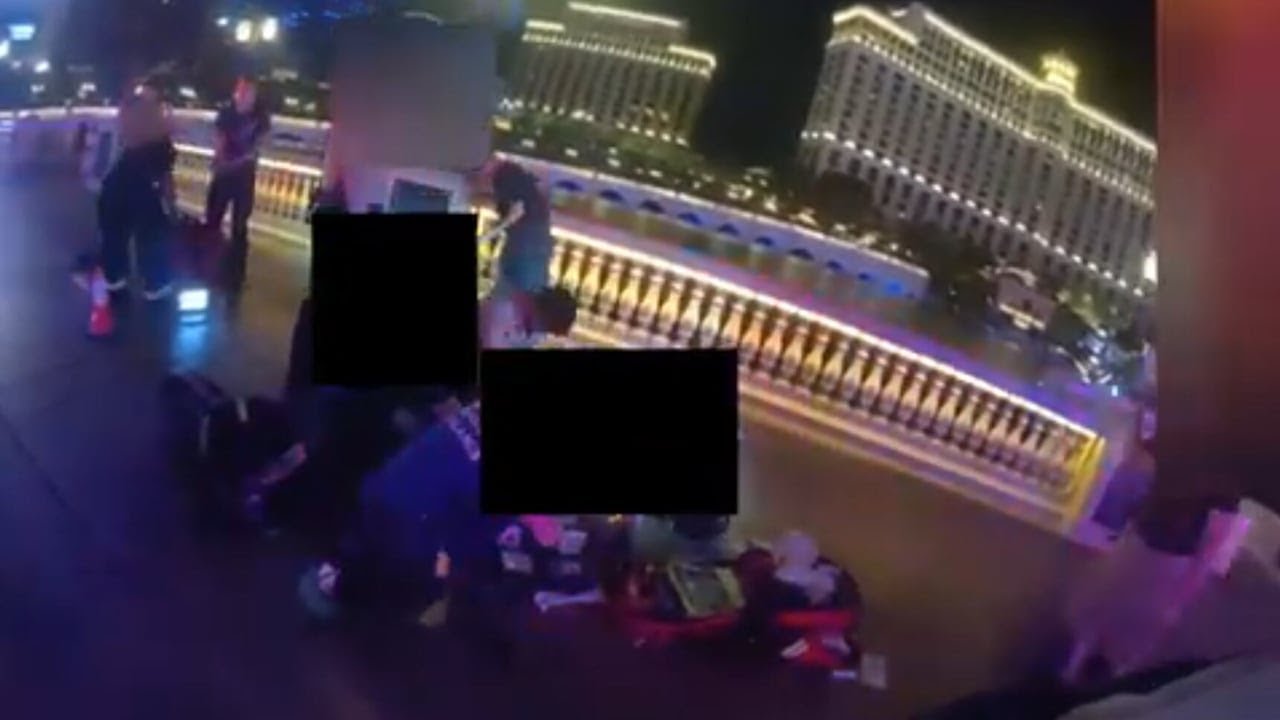 Body-worn camera video shows deadly Las Vegas Strip shooting aftermath