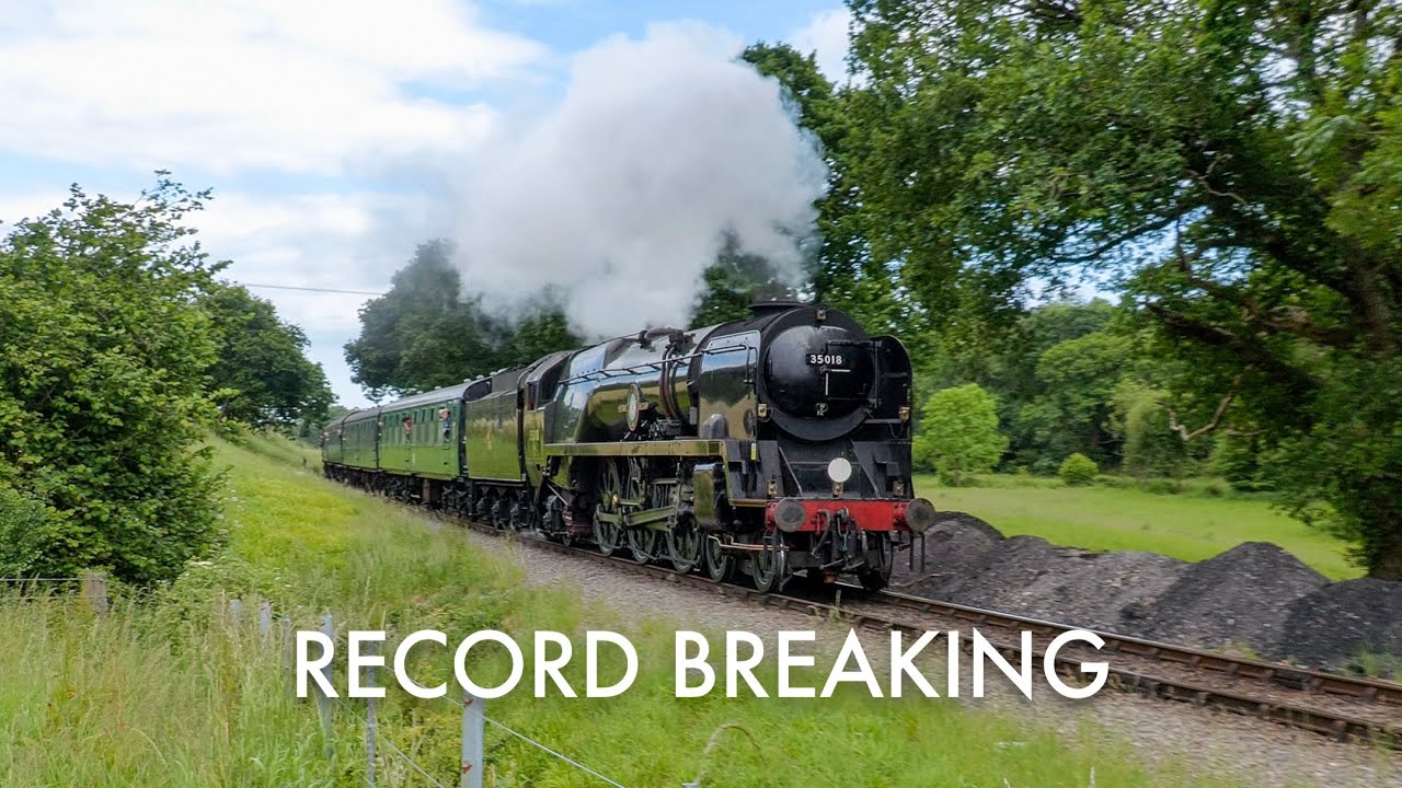 Record Breaking: Strictly Bulleid II on the Swanage Railway - 2024