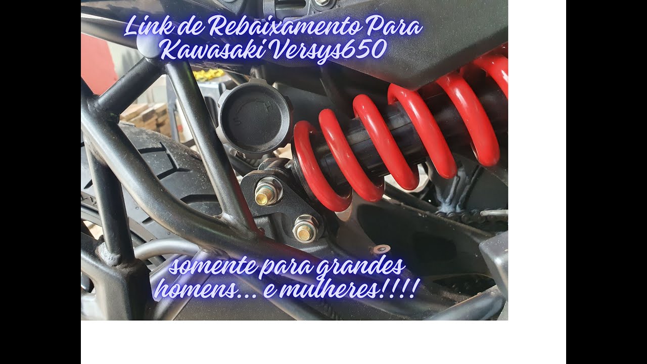 Link rebaixamento Kawasaki Versys650