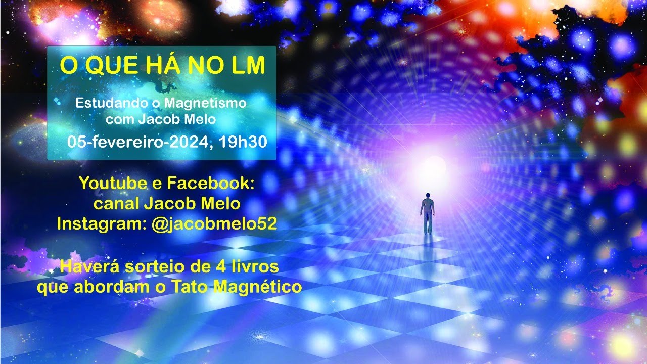 O que h&aacute; no LM. Estudando o Magnetismo com Jacob Melo. 05fev2024
