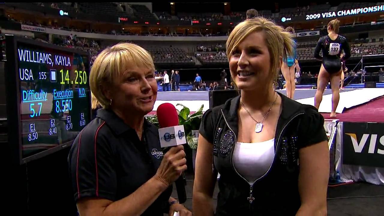 Carly Patterson Interview - 2009 Visa Championships - Women - Day 1
