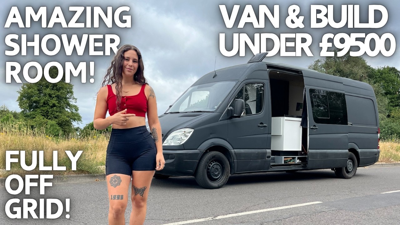 FULL VAN TOUR | Self built van for full time living | Best layout!