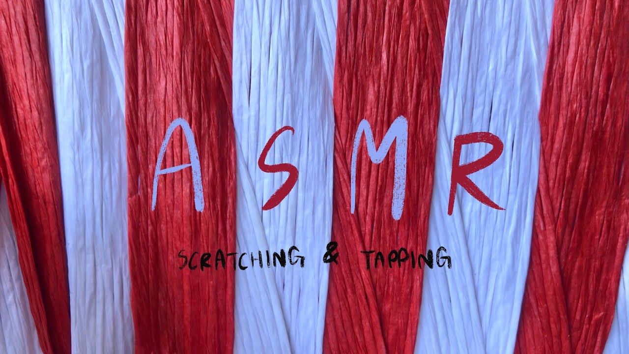ASMR lofi-Scratching and Tapping-Hamper (Blank Basket)-No talking