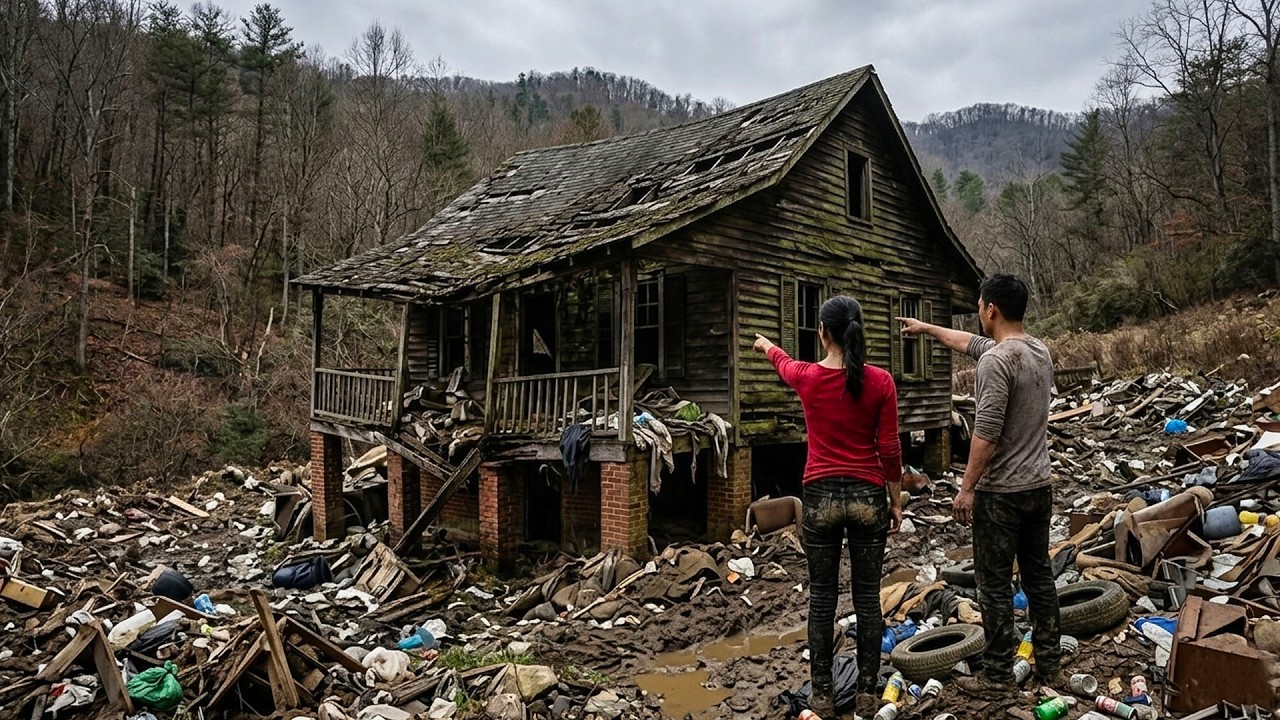 Poor Couple Transforms a Trash Heap and Abandoned House into a Loving Home — Astonishing Millions.