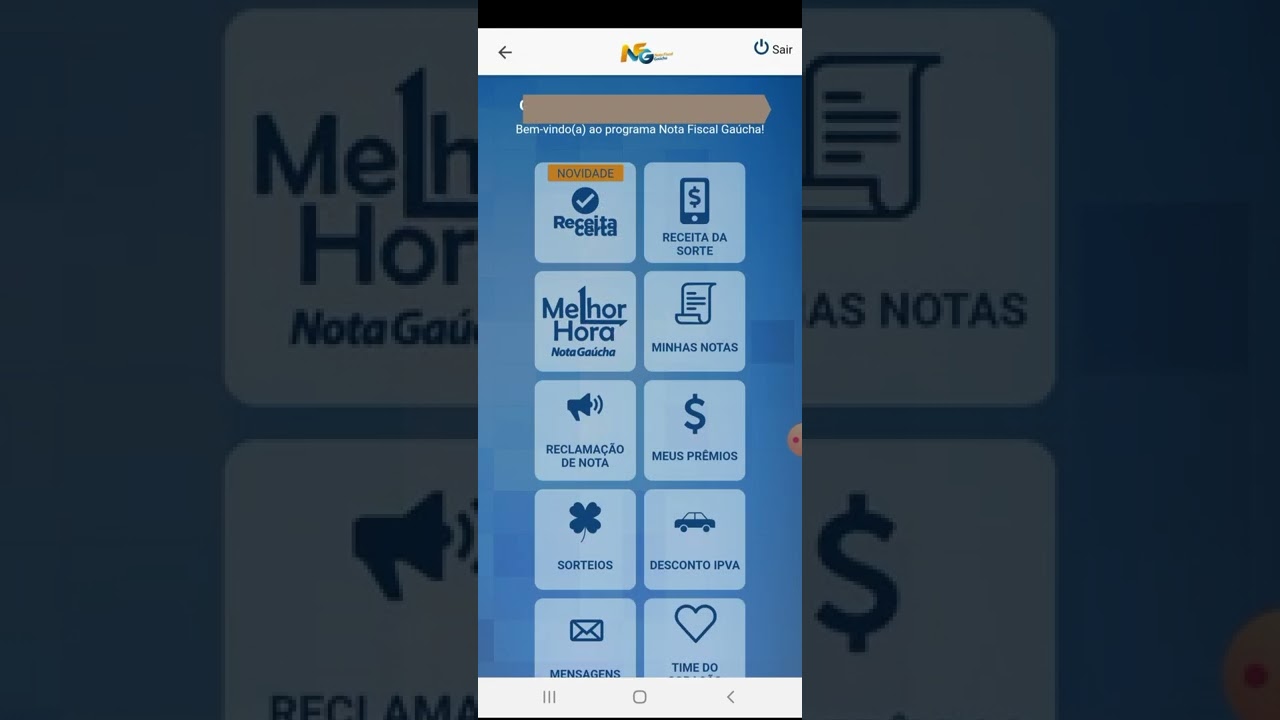 Nota Fiscal Ga&uacute;cha premia&ccedil;&atilde;o Receita Certa em 28.04.2022