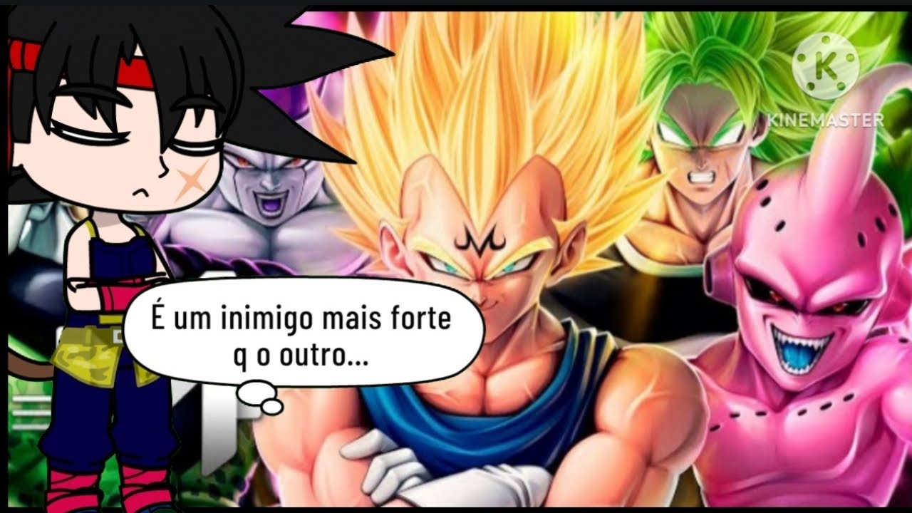 Bardock,Gine e Rei Vegeta Reagem Ao Rap Dos Vilões