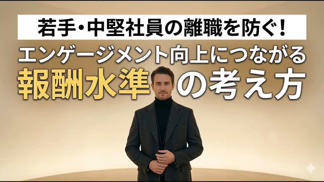 エンゲージメント向上に繋がる報酬水準の考え方（アーカイブ配信）