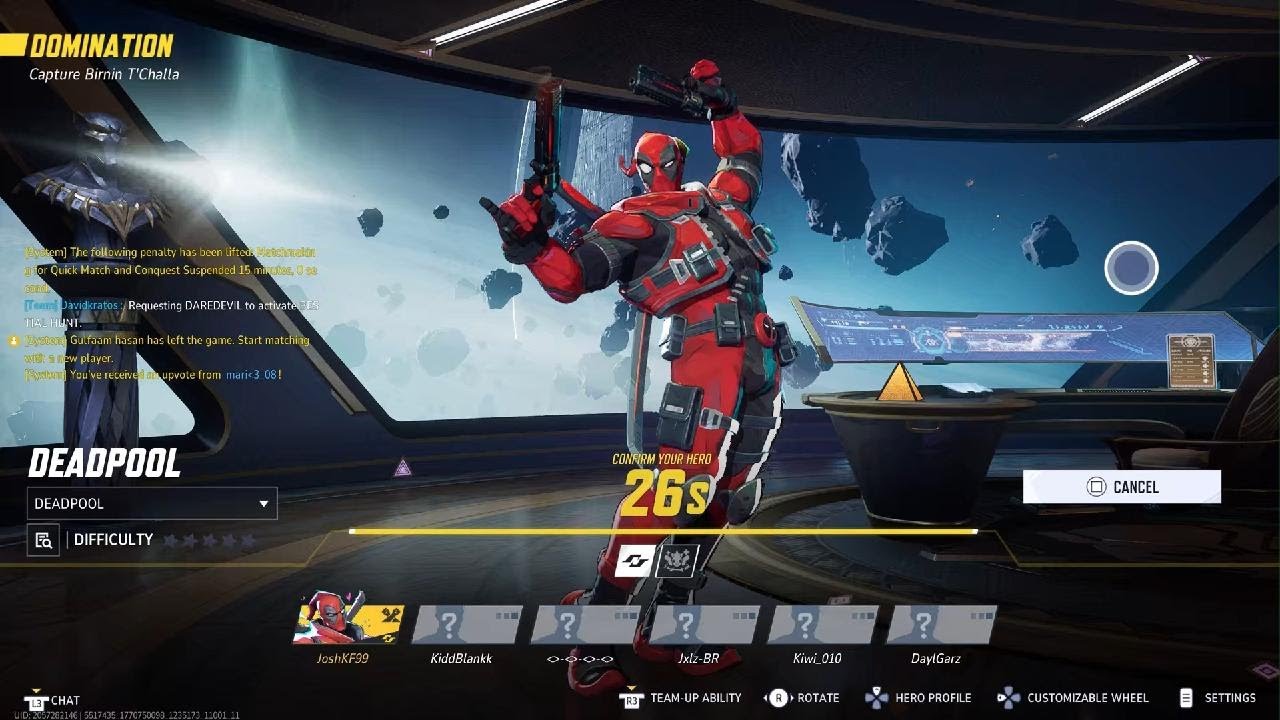 Marvel Rivals: Quick Match - Domination With Deadpool 