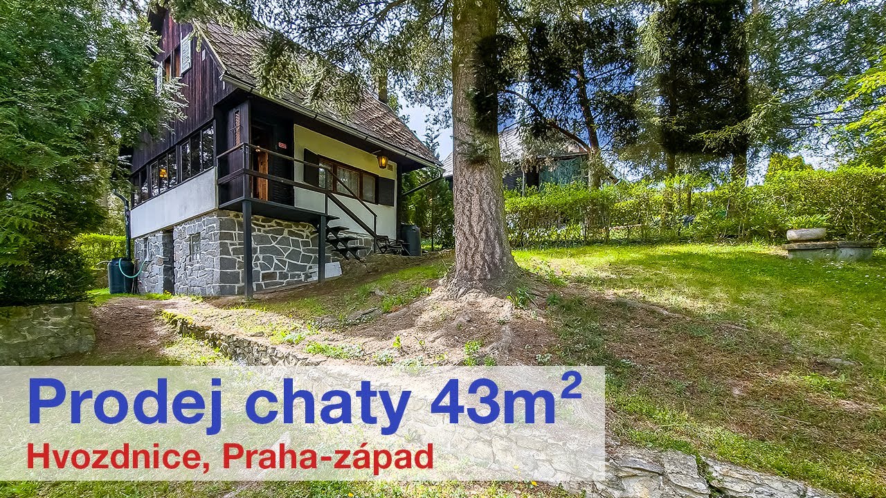 Prodej chaty43m², zahrada 438m² | Hvozdnice, Michal Dolejš, REMAX Power