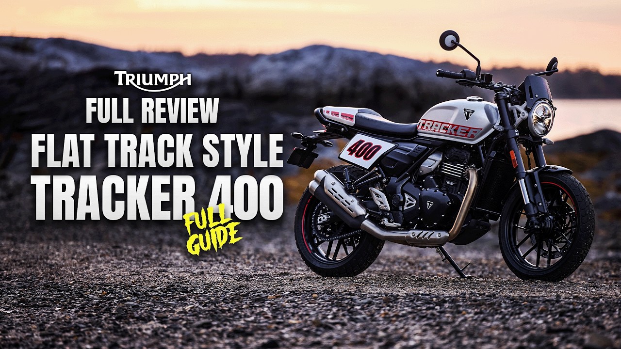 Обзор Triumph Tracker 400 2026 года | Новый мотоцикл Triumph для флэт-трека